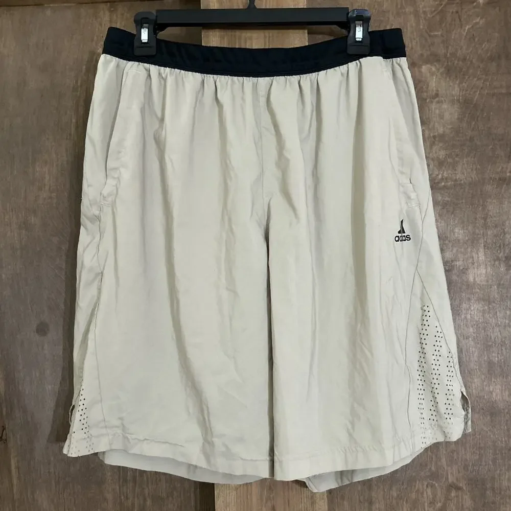 Adidas Shorts Mens XL Athletic Lightweight Perforated Quick Dry Running Workout